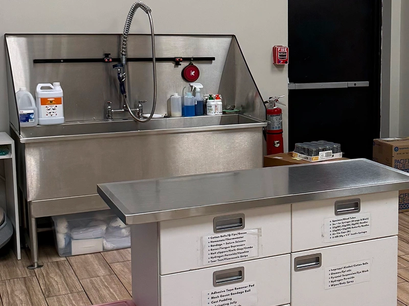 Vaccinations room